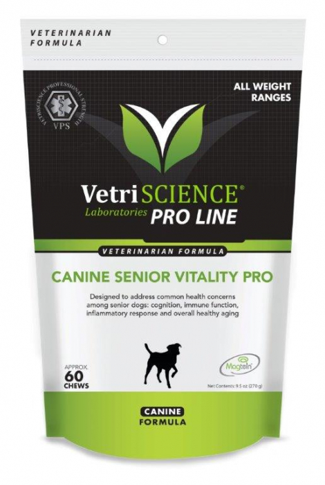 Canine Senior Vitality Pro Chews: 60 Count