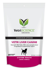 Vetri Liver Bite-Sized Chews for Dogs and Cats